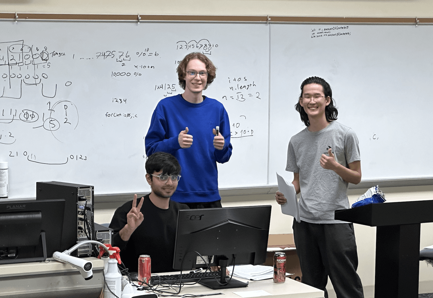 CS Club participates in ICPC